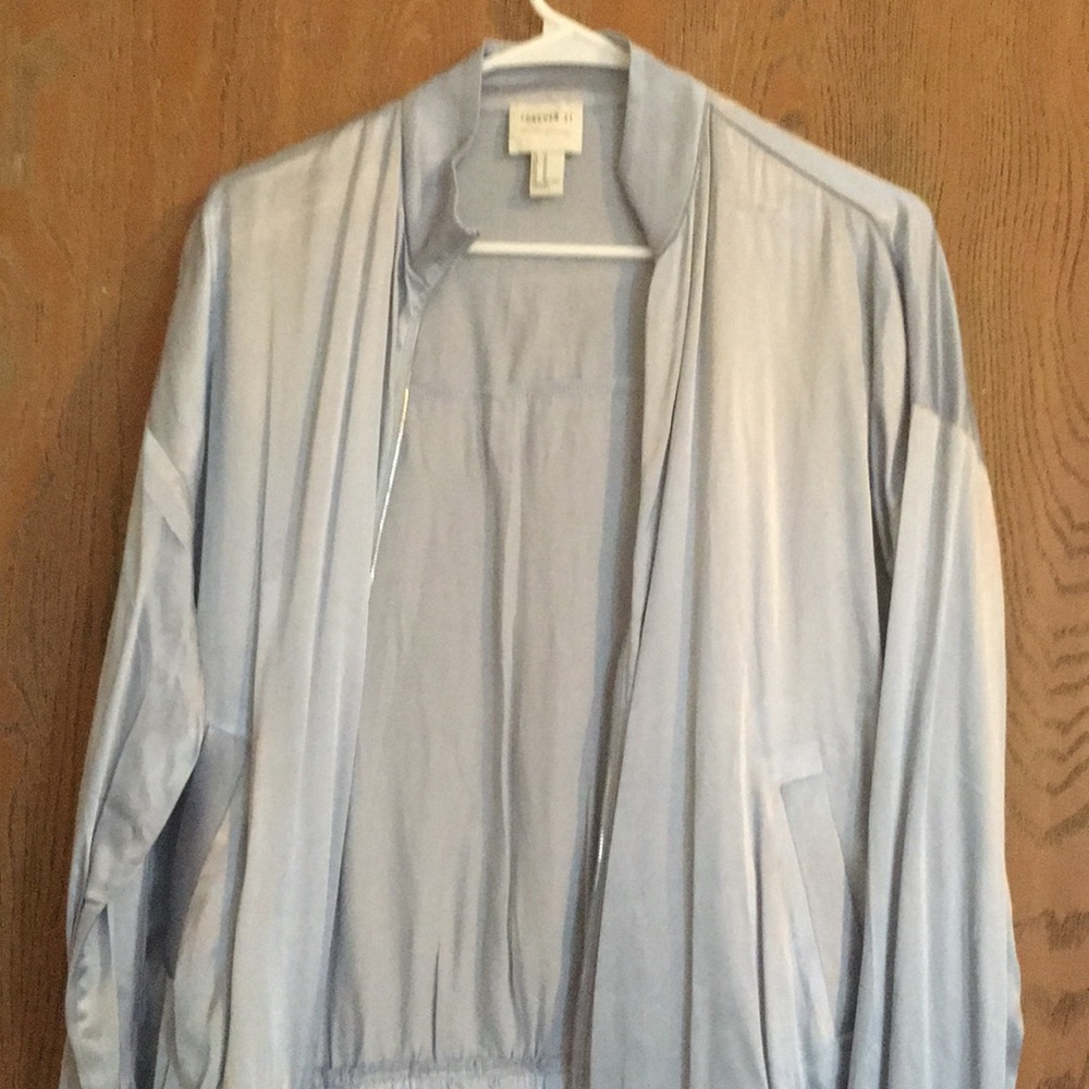 Forever21 Satin Contemporary Jacket
